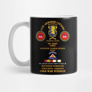 6th ACR, VII Corps, 7th Army - Straubing, Germany w COLD SVC X 300 Mug